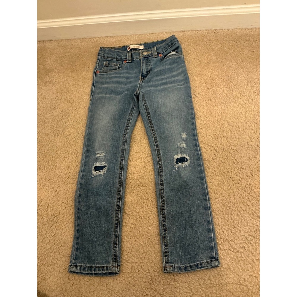 Levi's performance boys 510 skinny jeans size 6 reg